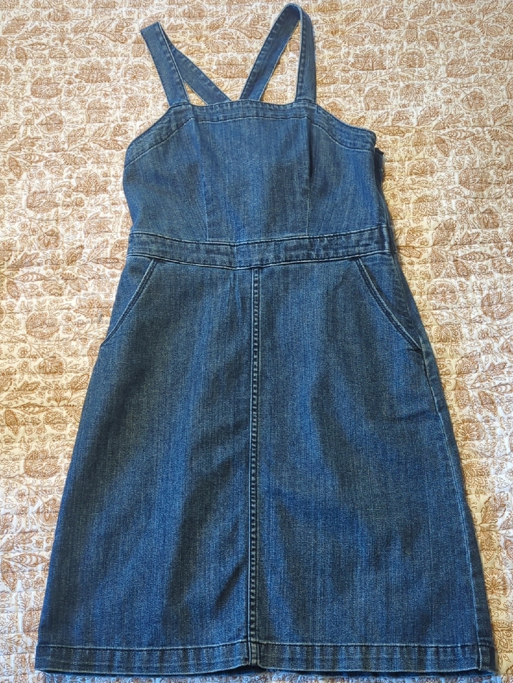 Universal Thread Blue Denim Pinafore